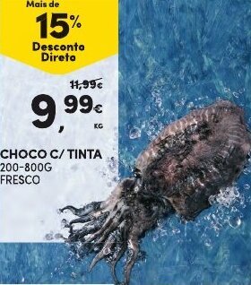Continente Choco C/Tinta 200-800g promoção