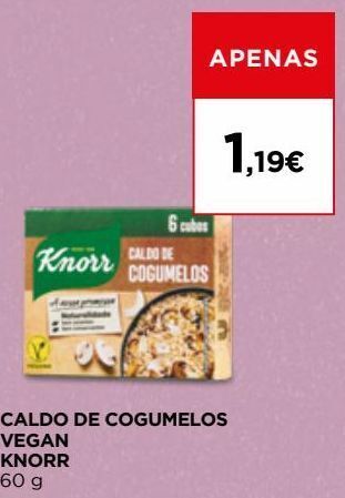 El Corte Inglés Caldo knorr promoção