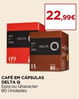 El Corte Inglés Cápsulas de café delta q promoção