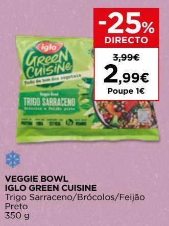 El Corte Inglés Comida vegetariana iglo promoção