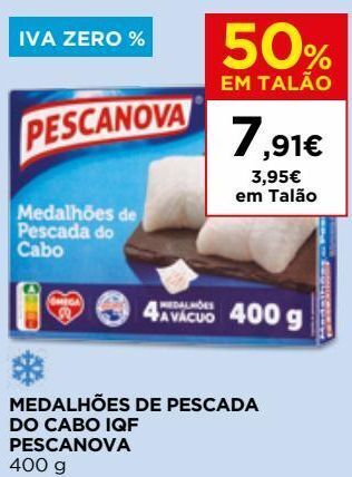 El Corte Inglés Peixe congelado pescanova promoção