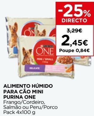 El Corte Inglés Comida de cachorro purinaone promoção