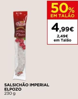 El Corte Inglés Salsichão elpozo promoção