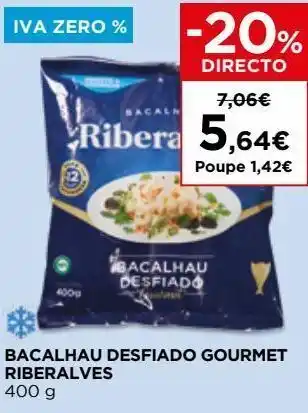Bacalhau desfiado riberalves
