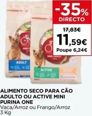 El Corte Inglés Comida de cachorro purinaone promoção