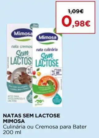 El Corte Inglés Leite condensado mimosa promoção