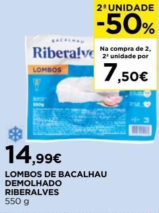El Corte Inglés Bacalhau riberalves promoção