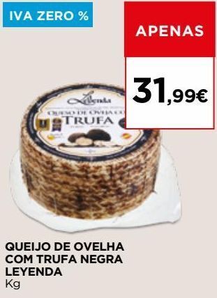 El Corte Inglés Queijo de ovelha promoção