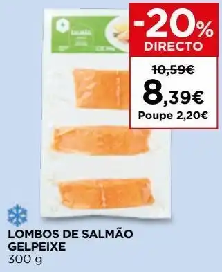 El Corte Inglés Lombo de salmão gelpeixe promoção