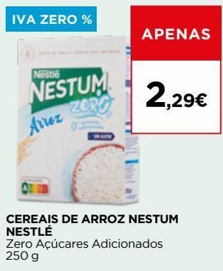 El Corte Inglés Cereais nestlé promoção