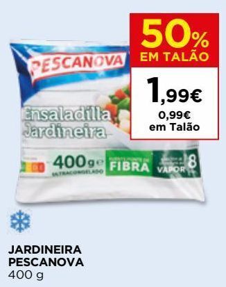 El Corte Inglés Jardineira congelada pescanova promoção