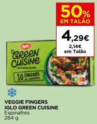 El Corte Inglés Comida vegetariana iglo promoção