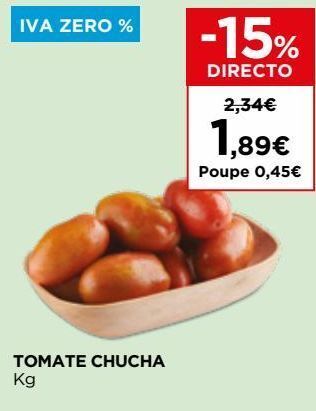 El Corte Inglés Tomate promoção