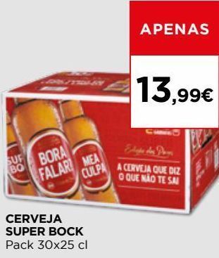 El Corte Inglés Cerveja super bock promoção