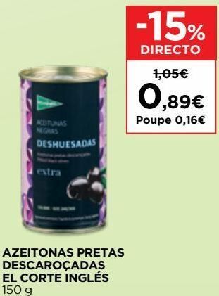 El Corte Inglés Azeitonas el corte inglés promoção