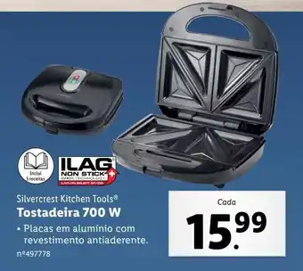 Lidl Torradeira silvercrest promoção