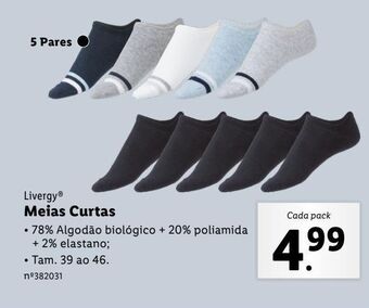 Lidl Meias promoção