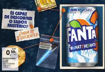 Continente Refrigerante C/ Gás Fanta 33cl promoção