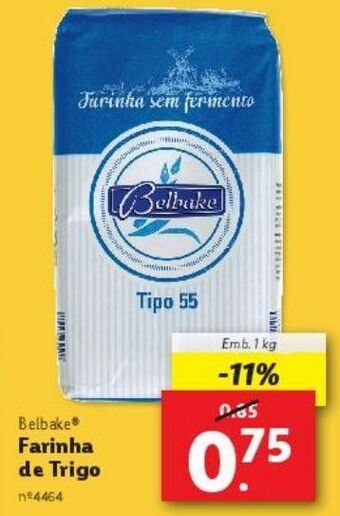Lidl Farinha de trigo promoção