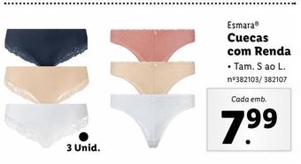 Lidl Cuecas promoção