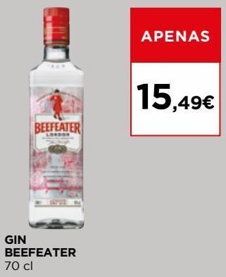 El Corte Inglés Gin beefeater promoção