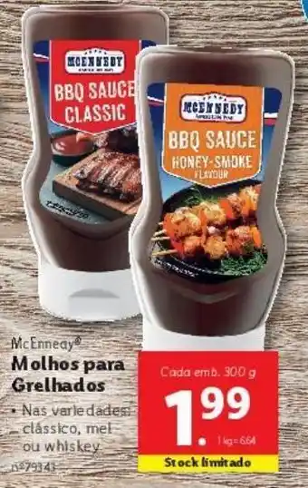 Lidl Molho barbecue mcennedy promoção
