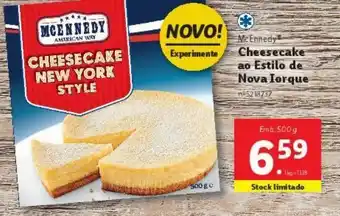 Cheese cake mcennedy