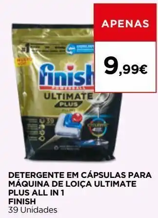 El Corte Inglés Detergente em cápsulas finish promoção