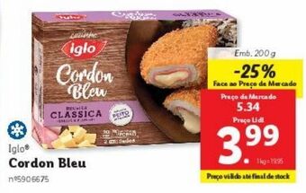 Lidl Nuggets iglo promoção