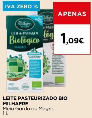 El Corte Inglés Leite milhafre promoção