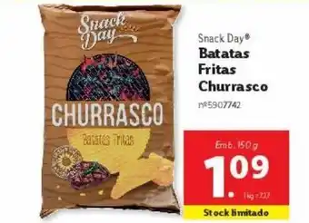 Lidl Batata chips snack day promoção