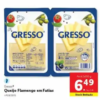 Lidl Queijos gresso promoção