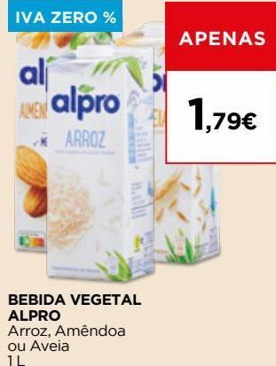 El Corte Inglés Bebida de soja alpro promoção