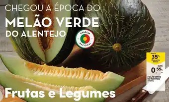 Continente Melão Verde do Alentejo promoção