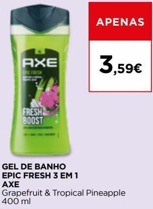 Gel de banho axe