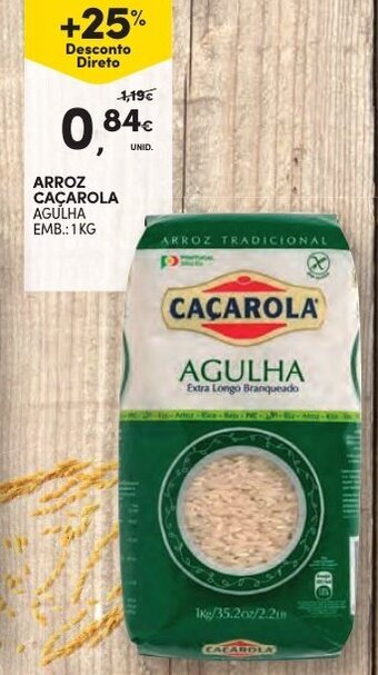 Continente Arroz Caçarola 1kg promoção