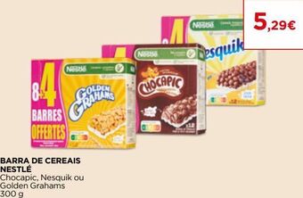 El Corte Inglés Cereais nestlé promoção