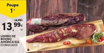 Continente Lombo de Bovino América Sul promoção