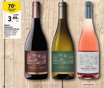 Continente Vinho Vinha da Coutada Velha 75cl promoção