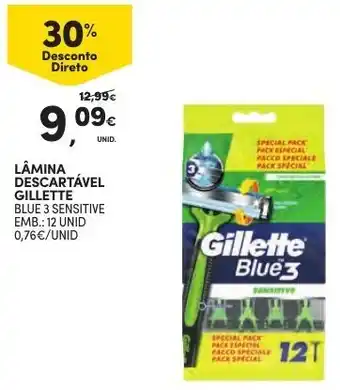 Continente Lâmina Descartável Gillette 12 Unid promoção