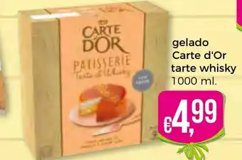 Bolama Gelado Carte d'Or Tarte Whiskey 1000ml promoção