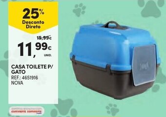 Continente Casa Toilete P/Gato promoção