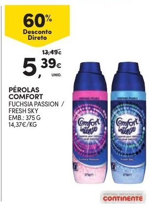 Pérolas Comfort 375g
