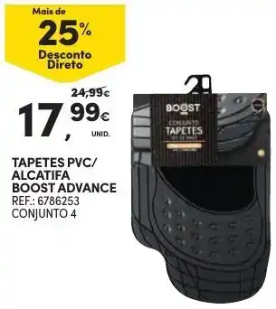 Continente Tapetas PVC/Alcatifa Boost Advance promoção