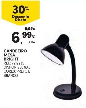 Candeeiro Mesa Bright