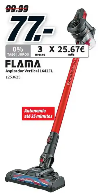 MediaMarkt Aspirador Vertical 1642FL promoção
