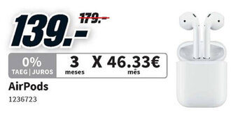 MediaMarkt AirPods promoção
