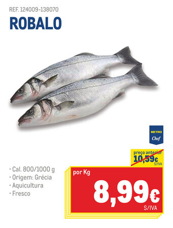 Makro ROBALO promoção
