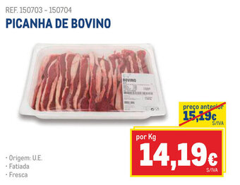 PICANHA DE BOVINO