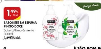 Pingo Doce Sabonete líquido pingo doce promoção
